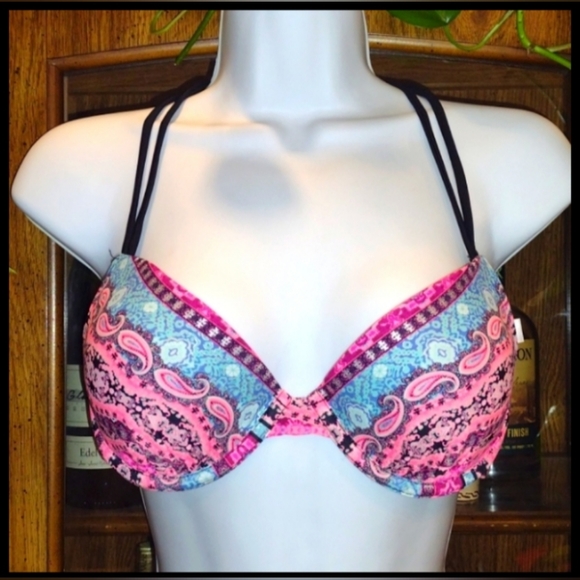 Neon Pink Swim Suit Bikini Set - Picture 9 of 12